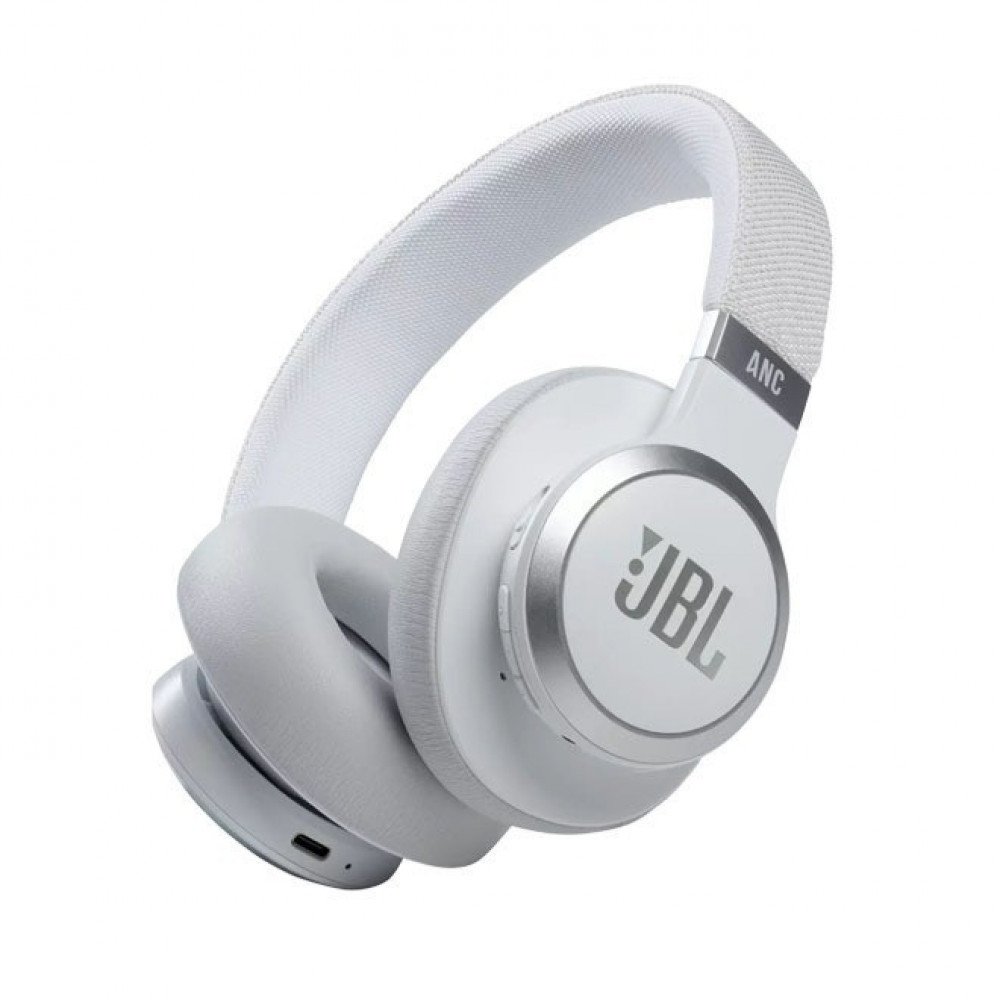 جي بي ال سماعة 660NC لايف مانعه للضوضاء - أبيض