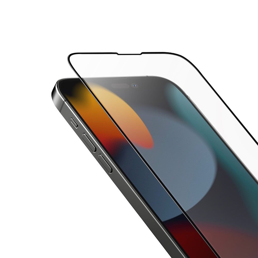 حماية شاشه يونيك اوبتكس ايفون 14 ضد البصمه - شفاف مطفي